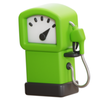 bio brandstof pomp 3d icoon png