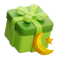 Ramadan Gift 3d icon png