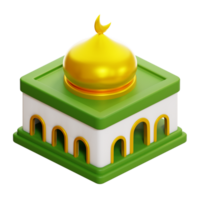 moschea 3d icona png