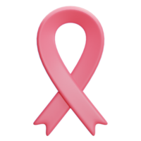 cancer ribbon 3d icon png