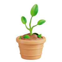 Plant 3D Icon png