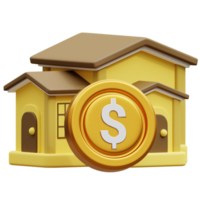 Property Price 3D Icon png