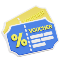 voucher 3d ikon png