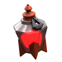 poder veneno 3d icono png