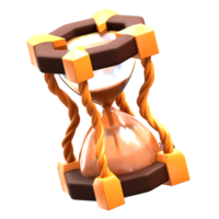 Hourglass 3D Icon png