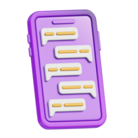 Chat 3D Icon png