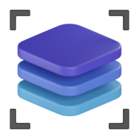 capas 3d icono png