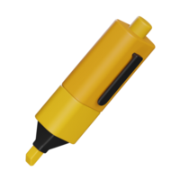 Highlighter 3D Icon png