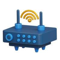 wiFi router 3d ikon png