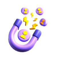 Verbindung 3D-Symbol png