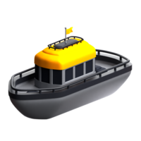 schip 3d icoon png