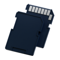 SD CARD 3D Icon png