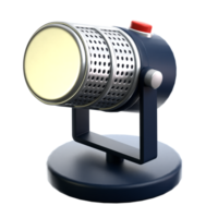 Microphone 3D Icon png