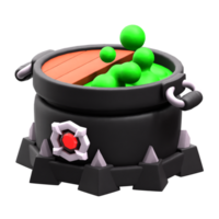 caldera 3d icono png