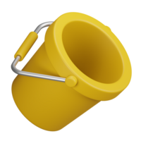 Bucket 3d icon png