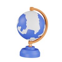 globo 3d icono png