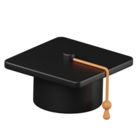 diploma uitreiking 3d icoon png