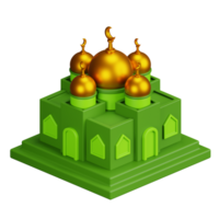 mezquita 3d icono png