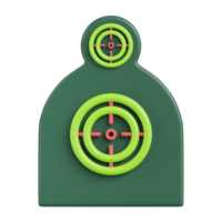 Target 3d icon png