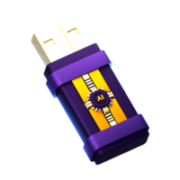 Pen drive 3d ícone png