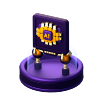 Brain 3d Icon png