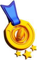 médaille 3d icône png