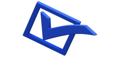 3d bock symbol på en transparent bakgrund png