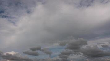 nubes movimiento lapso de tiempo video