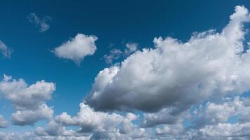 wolken beweging timelapse video