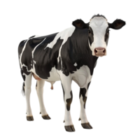 mucca, Holstein frisone bestiame ai-generativo png