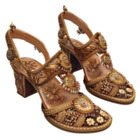 Luxury Ladies Summer Sandals AI-Generative png