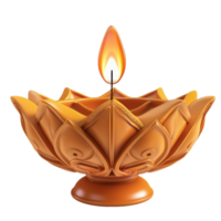 diwali diya lampe ai-génératif png