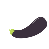 Purple Simple Eggplant png