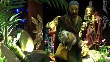 Christmas Manger Nativity Scene video