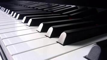 Black And White Piano Keys video