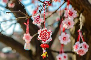 ai generado martisor símbolo para próximamente primavera foto