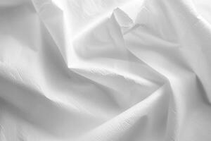 AI generated paper texture  White paper texture or background photo