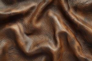 AI generated scanned texture of artificial leather photo