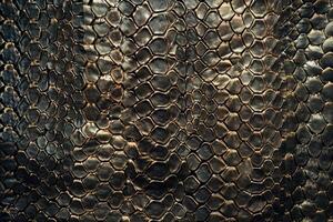 AI generated snake skin background  snake skin background  snake skin background photo