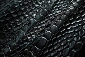 AI generated Background series   Dark snake skin texture  snake skin texture  skin texture photo