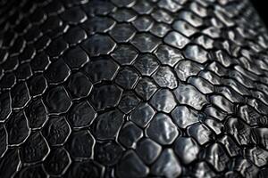 AI generated Background series   Dark snake skin texture  snake skin texture  skin texture photo