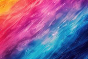 AI generated Vibrant multicolored abstract background. photo