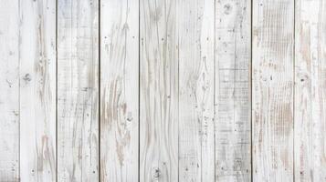 AI generated The white plank  a wooden background or texture photo