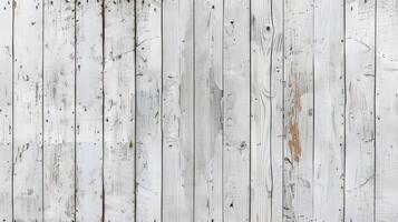 AI generated White wood textures background photo