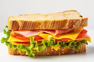 AI generated Classic sandwich photo