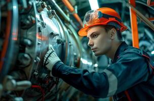 ingeniero en el trabajo foto