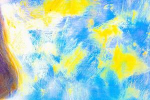 Abstract background with a textured surface for design made from putty and oil paint photo