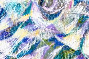 Abstract background with a textured surface for design made from putty and oil paint photo