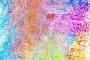 Abstract background with a textured surface for design made from putty and oil paint photo