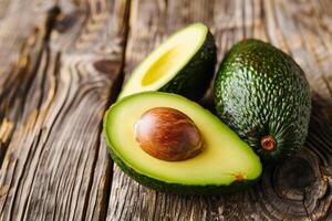 Organic Avocado for a Healthy Vegetarian Diet photo